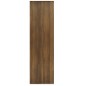 vidaXL Bücherregal/Raumteiler Braun Eiche 80x30x103 cm Holzwerkstoff vidaXL Bücherregal/Raumteiler Braun Eiche 80x30x103 cm Holzwerkstoff
