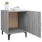 vidaXL Nachttisch Grau Sonoma Holzwerkstoff vidaXL Nachttisch Grau Sonoma Holzwerkstoff