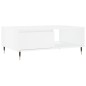 vidaXL Couchtisch Weiß 90x60x35 cm Holzwerkstoff vidaXL Couchtisch Weiß 90x60x35 cm Holzwerkstoff