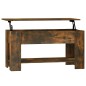 vidaXL Couchtisch Räuchereiche 101x49x52 cm Holzwerkstoff vidaXL Couchtisch Räuchereiche 101x49x52 cm Holzwerkstoff