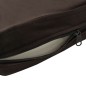 Hundesofa Braun 81x43x31 cm Plüsch und Kunstleder Hundesofa Braun 81x43x31 cm Plüsch und Kunstleder