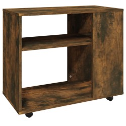 vidaXL Beistelltisch Räuchereiche 70x35x55 cm Holzwerkstoff