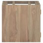 vidaXL Wand-Badschrank 46x25,5x40 cm Massivholz Teak vidaXL Wand-Badschrank 46x25,5x40 cm Massivholz Teak