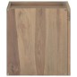vidaXL Wand-Badschrank 46x25,5x40 cm Massivholz Teak vidaXL Wand-Badschrank 46x25,5x40 cm Massivholz Teak