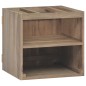 vidaXL Wand-Badschrank 46x25,5x40 cm Massivholz Teak vidaXL Wand-Badschrank 46x25,5x40 cm Massivholz Teak