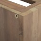 vidaXL Wand-Badschrank 46x25,5x40 cm Massivholz Teak vidaXL Wand-Badschrank 46x25,5x40 cm Massivholz Teak