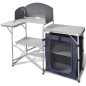 vidaXL Campingküche Klappbar mit Aluminium-Windschutz vidaXL Campingküche Klappbar mit Aluminium-Windschutz