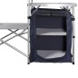 vidaXL Campingküche Klappbar mit Aluminium-Windschutz vidaXL Campingküche Klappbar mit Aluminium-Windschutz