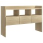 vidaXL Sideboard Sonoma-Eiche 105x30x70 cm Holzwerkstoff vidaXL Sideboard Sonoma-Eiche 105x30x70 cm Holzwerkstoff