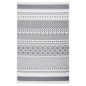 vidaXL Teppich Grau und Weiß 160x230 cm Baumwolle vidaXL Teppich Grau und Weiß 160x230 cm Baumwolle