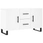 vidaXL Sideboard Weiß 100x36x60 cm Holzwerkstoff vidaXL Sideboard Weiß 100x36x60 cm Holzwerkstoff