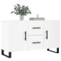 vidaXL Sideboard Weiß 100x36x60 cm Holzwerkstoff vidaXL Sideboard Weiß 100x36x60 cm Holzwerkstoff