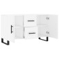 vidaXL Sideboard Weiß 100x36x60 cm Holzwerkstoff vidaXL Sideboard Weiß 100x36x60 cm Holzwerkstoff