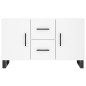 vidaXL Sideboard Weiß 100x36x60 cm Holzwerkstoff vidaXL Sideboard Weiß 100x36x60 cm Holzwerkstoff