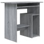 vidaXL Schreibtisch Grau Sonoma 80x45x74 cm Holzwerkstoff vidaXL Schreibtisch Grau Sonoma 80x45x74 cm Holzwerkstoff
