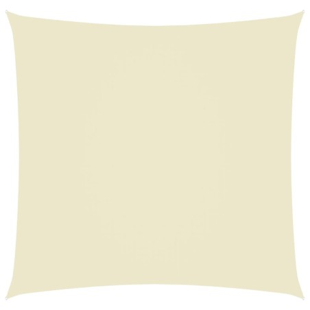 vidaXL Sonnensegel Oxford-Gewebe Quadratisch 7x7 m Creme