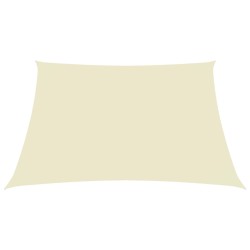 vidaXL Sonnensegel Oxford-Gewebe Quadratisch 7x7 m Creme