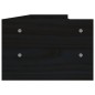 vidaXL Monitorständer Schwarz 100x24x16 cm Massivholz Kiefer vidaXL Monitorständer Schwarz 100x24x16 cm Massivholz Kiefer