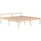 vidaXL Massivholzbett Kiefer 200x200 cm vidaXL Massivholzbett Kiefer 200x200 cm