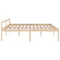 vidaXL Massivholzbett Kiefer 200x200 cm vidaXL Massivholzbett Kiefer 200x200 cm