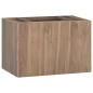 vidaXL Wand-Badschrank 60x39x40 cm Massivholz Teak vidaXL Wand-Badschrank 60x39x40 cm Massivholz Teak