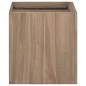 vidaXL Wand-Badschrank 60x39x40 cm Massivholz Teak vidaXL Wand-Badschrank 60x39x40 cm Massivholz Teak