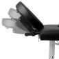 vidaXL Massageliege Klappbar 4-Zonen mit Aluminiumgestell Schwarz vidaXL Massageliege Klappbar 4-Zonen mit Aluminiumgestell Schwarz