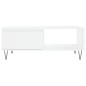 vidaXL Couchtisch Weiß 90x60x35 cm Holzwerkstoff