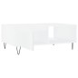 vidaXL Couchtisch Weiß 90x60x35 cm Holzwerkstoff