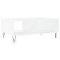 vidaXL Couchtisch Weiß 90x60x35 cm Holzwerkstoff