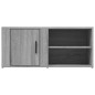 vidaXL TV-Schrank Grau Sonoma 80x31,5x36 cm Holzwerkstoff vidaXL TV-Schrank Grau Sonoma 80x31,5x36 cm Holzwerkstoff