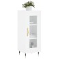 vidaXL Sideboard Weiß 34,5x34x90 cm Holzwerkstoff vidaXL Sideboard Weiß 34,5x34x90 cm Holzwerkstoff