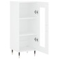 vidaXL Sideboard Weiß 34,5x34x90 cm Holzwerkstoff vidaXL Sideboard Weiß 34,5x34x90 cm Holzwerkstoff