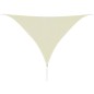 vidaXL Sonnensegel HDPE Dreieckig 3,6x3,6x3,6 m Creme vidaXL Sonnensegel HDPE Dreieckig 3,6x3,6x3,6 m Creme