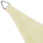 vidaXL Sonnensegel HDPE Dreieckig 3,6x3,6x3,6 m Creme vidaXL Sonnensegel HDPE Dreieckig 3,6x3,6x3,6 m Creme