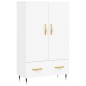 vidaXL Highboard Weiß 69,5x31x115 cm Holzwerkstoff vidaXL Highboard Weiß 69,5x31x115 cm Holzwerkstoff