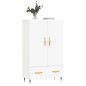 vidaXL Highboard Weiß 69,5x31x115 cm Holzwerkstoff vidaXL Highboard Weiß 69,5x31x115 cm Holzwerkstoff