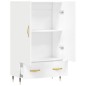 vidaXL Highboard Weiß 69,5x31x115 cm Holzwerkstoff vidaXL Highboard Weiß 69,5x31x115 cm Holzwerkstoff