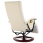 vidaXL Massagesessel Cremeweiß Kunstleder vidaXL Massagesessel Cremeweiß Kunstleder