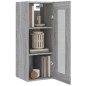 vidaXL Hängeschrank Grau Sonoma 34,5x34x90 cm vidaXL Hängeschrank Grau Sonoma 34,5x34x90 cm