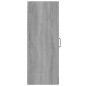 vidaXL Hängeschrank Grau Sonoma 34,5x34x90 cm vidaXL Hängeschrank Grau Sonoma 34,5x34x90 cm