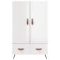 vidaXL Highboard Hochglanz-Weiß 69,5x31x115 cm Holzwerkstoff vidaXL Highboard Hochglanz-Weiß 69,5x31x115 cm Holzwerkstoff
