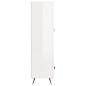 vidaXL Highboard Hochglanz-Weiß 69,5x31x115 cm Holzwerkstoff vidaXL Highboard Hochglanz-Weiß 69,5x31x115 cm Holzwerkstoff