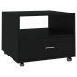 vidaXL Couchtisch Schwarz 55x55x40 cm Holzwerkstoff vidaXL Couchtisch Schwarz 55x55x40 cm Holzwerkstoff