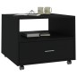 vidaXL Couchtisch Schwarz 55x55x40 cm Holzwerkstoff vidaXL Couchtisch Schwarz 55x55x40 cm Holzwerkstoff