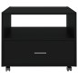 vidaXL Couchtisch Schwarz 55x55x40 cm Holzwerkstoff vidaXL Couchtisch Schwarz 55x55x40 cm Holzwerkstoff