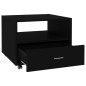 vidaXL Couchtisch Schwarz 55x55x40 cm Holzwerkstoff vidaXL Couchtisch Schwarz 55x55x40 cm Holzwerkstoff