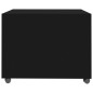 vidaXL Couchtisch Schwarz 55x55x40 cm Holzwerkstoff vidaXL Couchtisch Schwarz 55x55x40 cm Holzwerkstoff