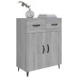 vidaXL Sideboard Grau Sonoma 69,5x34x90 cm Holzwerkstoff vidaXL Sideboard Grau Sonoma 69,5x34x90 cm Holzwerkstoff