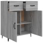 vidaXL Sideboard Grau Sonoma 69,5x34x90 cm Holzwerkstoff vidaXL Sideboard Grau Sonoma 69,5x34x90 cm Holzwerkstoff